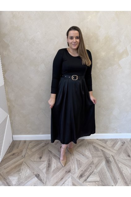 Šaty čierne TEREZA