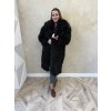Kožuch čierny SOFIA