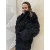 Kožuch čierny SOFIA