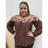 Blúzka čoko ANNA