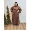 Šaty hnedé TIA