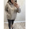Mikina - Beige Oversize - zateplená