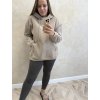 Mikina - Beige Oversize - zateplená