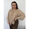 Blúzka hnedá LUNA