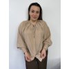 Blúzka hnedá LUNA