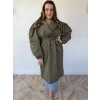 Dámsky trenčkot zelený NADIA