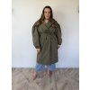 Dámsky trenčkot zelený NADIA