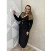 Šaty čierne Sarah - komplet
