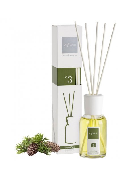 72 my senso aromaticky difuzer midi 100ml n 3 pinewood borovice