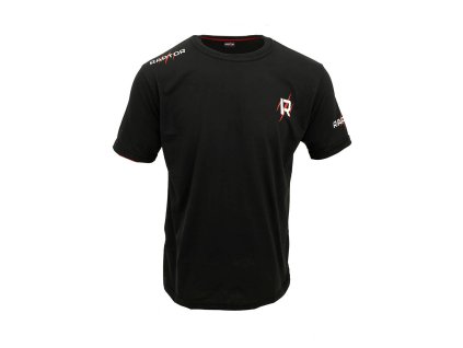 RAP HER TSH ZWR Raptor T shirt Zwart Rood V 02