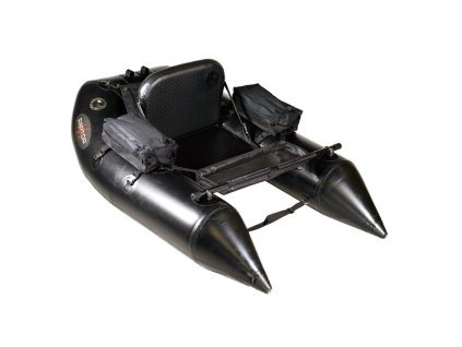WEB 105 9180 100 Raptor Belly Boat 180 Wide Pointed With Bags Black V 01
