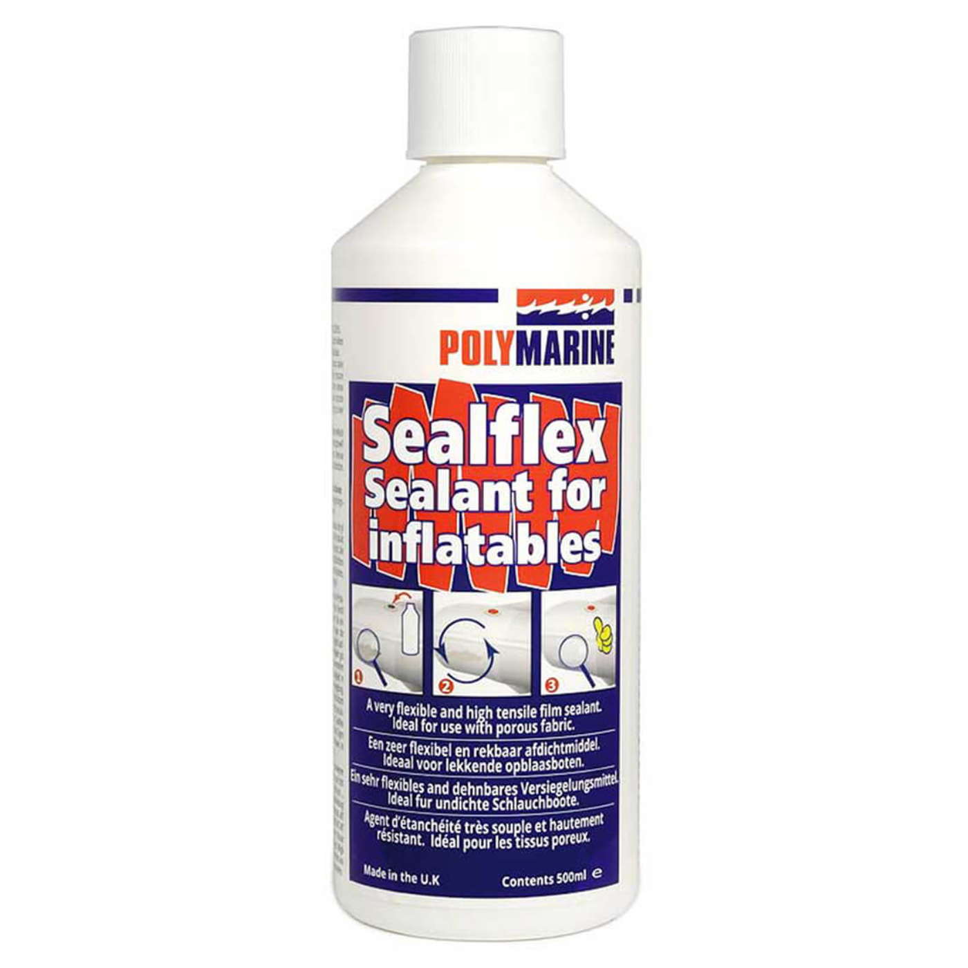 Lepidlo Polymarine Sealflex pro nafukovací čluny 500ml