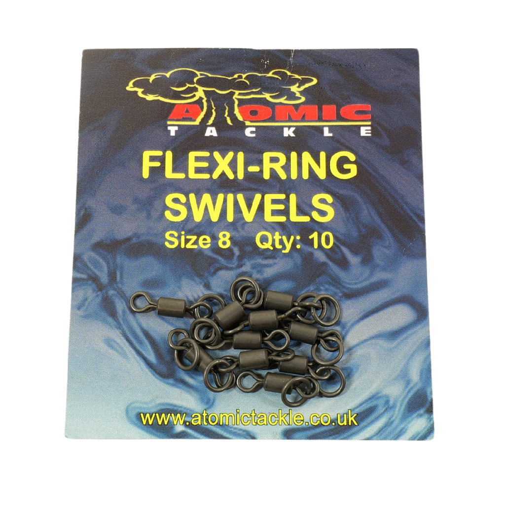 Atomic Tackle Atomic Obratlík S Kroužkem Flexi Ring Swivel 8