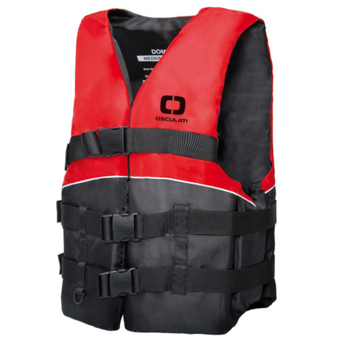 Osculati Plovací Vesta Dominator Ski Černo/Červená 50N Velikost: M/L