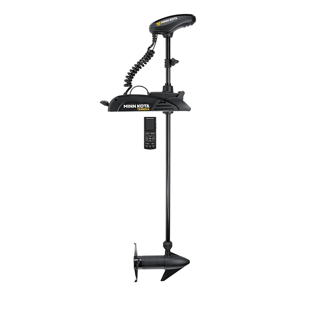 Minnkota Příďový Lodní Elektromotor Terrova 55/WR-54" 137cm 12V Dálkové Ovládání Bez Nožního Pedálu