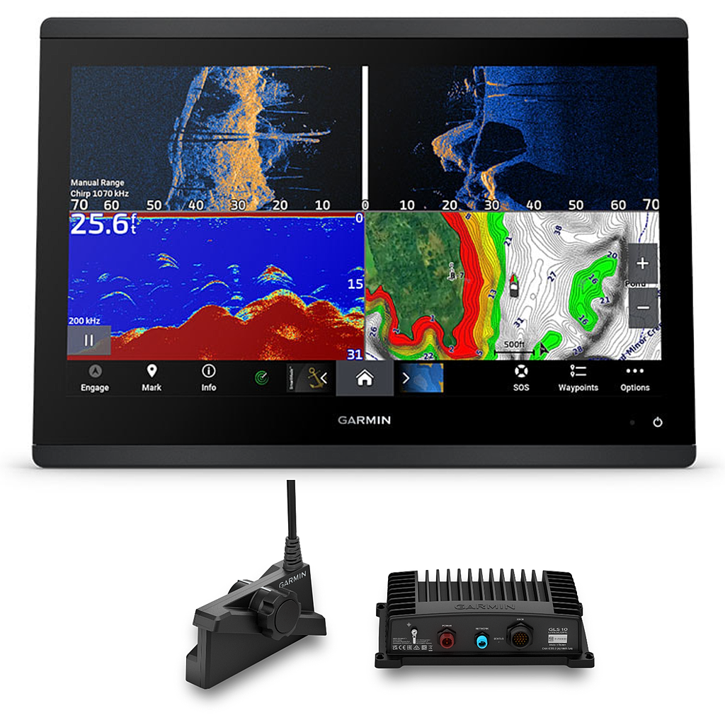 Akční Set Garmin Sonar GPSMAP 8412xsv + LiveScope Plus LVS34 + GLS10 Box