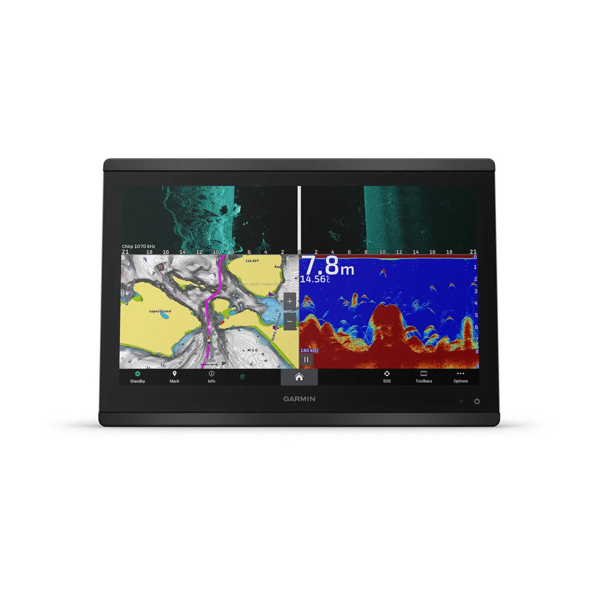 Garmin Sonar Mapový Plotter GPSMAP 8416xsv Bez Sonarové Sondy