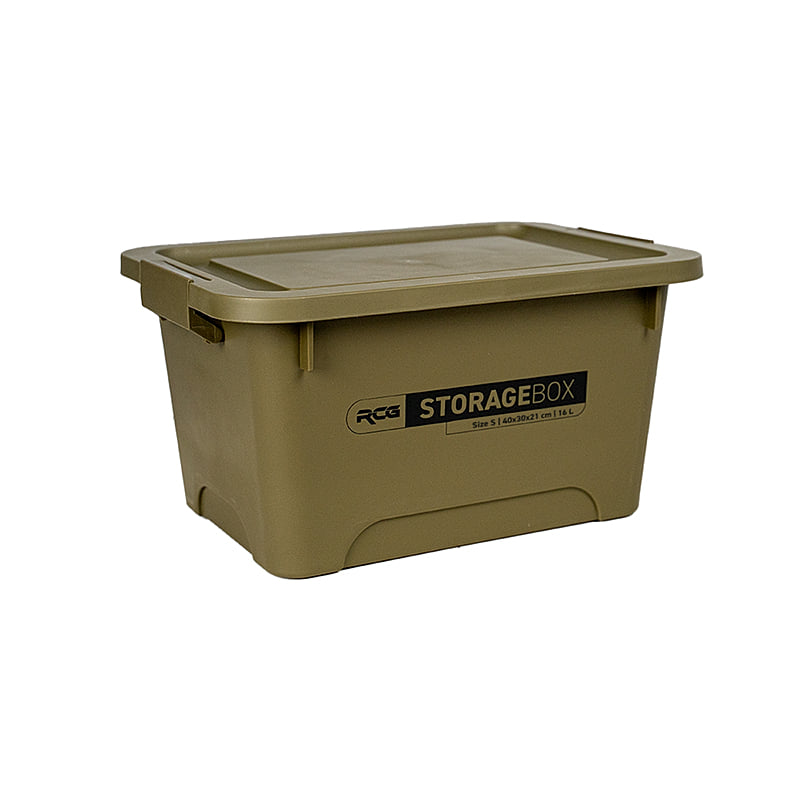 RCG Přepravní Box S Víkem Storage Box Khaki S 16L