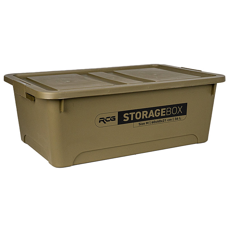 RCG Přepravní Box S Víkem Storage Box Khaki M 36L