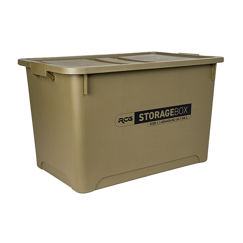 RCG Přepravní Box S Víkem Storage Box Khaki L 66L