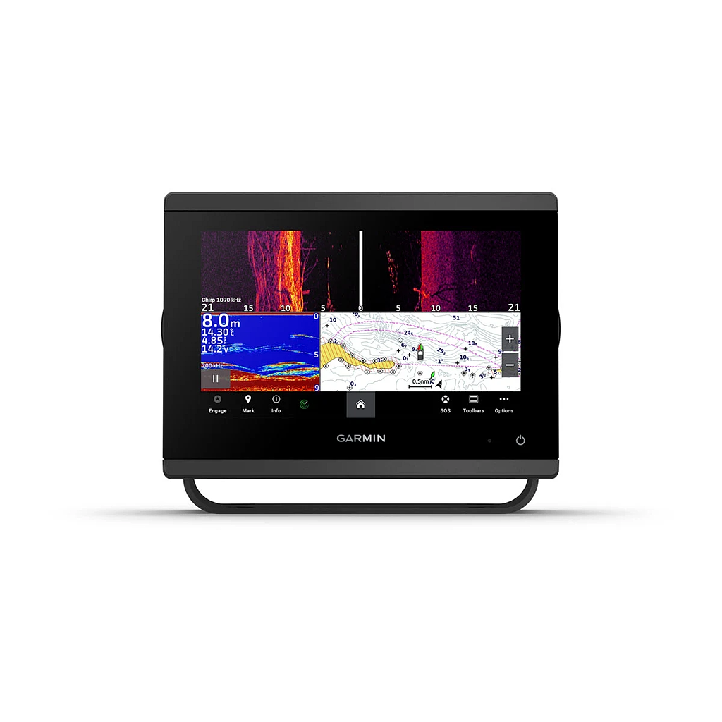 Garmin Sonar Mapový Plotter GPSMAP 723xsv Bez Sonarové Sondy