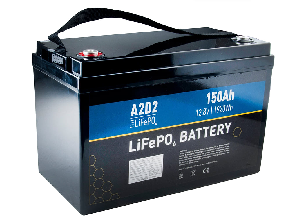 A2D2 Lithiová Baterie LiFePO4 12,8V 150Ah M8 Gotion Cells