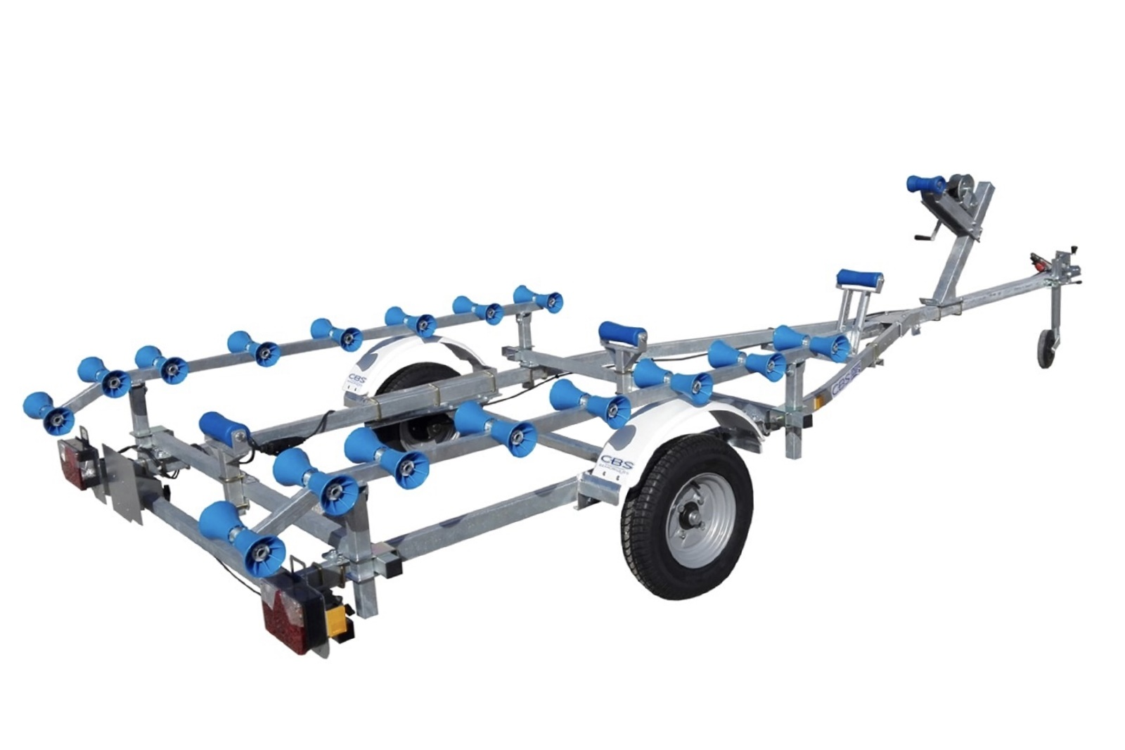 Přívěs CBS P0380 pro nafukovací čluny 4,9m 370kg