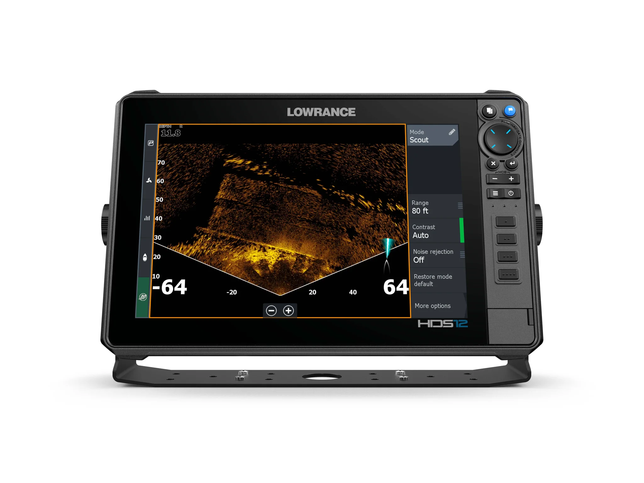 Lowrance Sonar HDS PRO 12 se sondou ActiveImaging HD