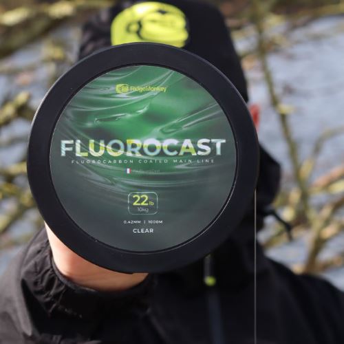 RidgeMonkey Vlasec FluoroCast 0,42mm/10kg 1000m