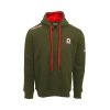 RAP HER HOO OGR Raptor Hoodie Olijfgroen Rood V 02