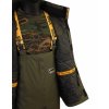 Team Vass 175 Winter Jacket Khaki Edition. Open showing inside pocket and lining