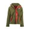 RAP UNI SSJ OGR Raptor Softshell Jas Olijfgroen V 02a