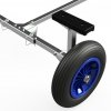 faltbarer bootswagen mit luftreifen slipwagen handtrailer suprod tr350 l lu schwarz blau 8