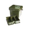 Bucket lid at side WHITE