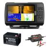 Sonar Garmin Striker Vivid 7sv + sonda GT52HW-TM + Baterie 12Ah + Nabíječka 1,2A