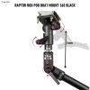 21 Raptor Rod Pod boat Mount 360 black