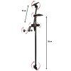 Afmetingen Raptor Transducer double mount