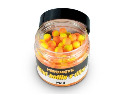 12604 mikbaits mini boilies v dipe med 50ml