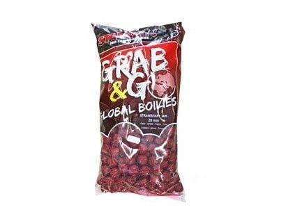 1273 starbaits boilies grab go global jahoda 1kg 20 mm