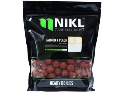 13102 nikl boilies salmon peach 18mm 250g