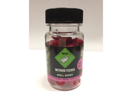 13891 nikl method feeder pellets powder dip krill berry 9mm 30g