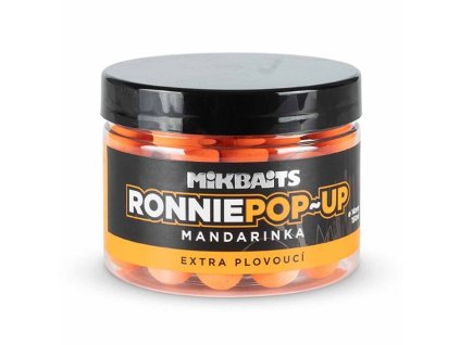 14479 mikbaits ronnie pop up 150ml mandarinka 14mm