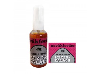 14713 novak feeder aroma spray medovy kolac 50ml