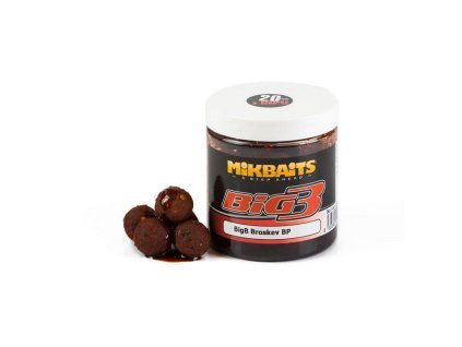 1561 mikbaits boilies v dipe legends bigb broskyna bl pepper 24mm
