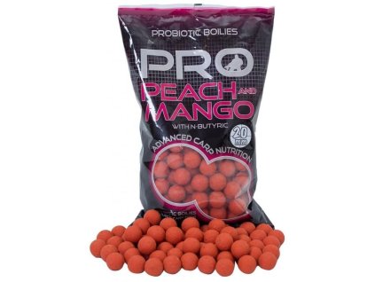 1624 starbaits boilies probiotic peach mango n butyric 20mm 1kg