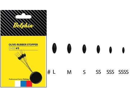 16723 delphin olive rubber stopper s
