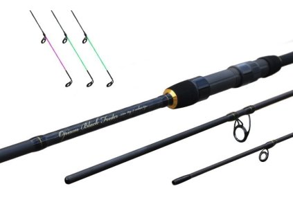 17983 delphin black opium feeder 360cm 80g