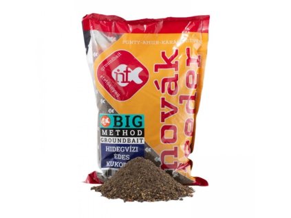 18070 novak feeder krmivo big method sladka kukurica cierne 1kg