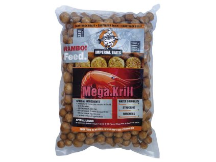 18277 imperial baits boilies rambo feed mega krill 5kg mix