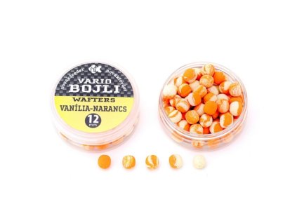 18817 novak feeder vario boilies vanilka pomaranc 12mm 30g